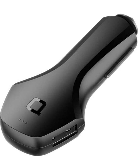 ZUS Smart Car Charger with App to Save Car's Location, 2 Ports Car Charger with Led for iPhone XS/Max/XR/X/8/7/6/Plus