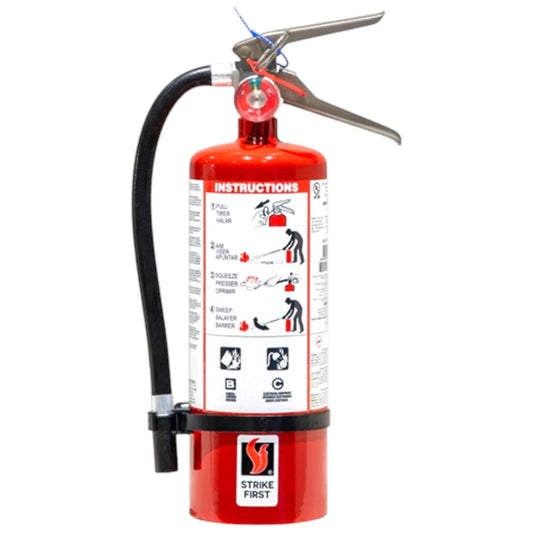 5 lb BC 10BC Fire Extinguisher with Vehicle Bracket