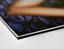 Rigid signs printed on Aluminum over plastic core