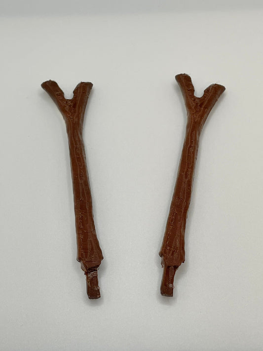Vintage EWOK Village Rotisserie Pole Stick Post Repro Part 1983 Kenner