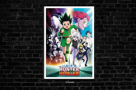 Hunter X Hunter Poster Manga Anime TV Show Large Wall Art Print (24"x36")