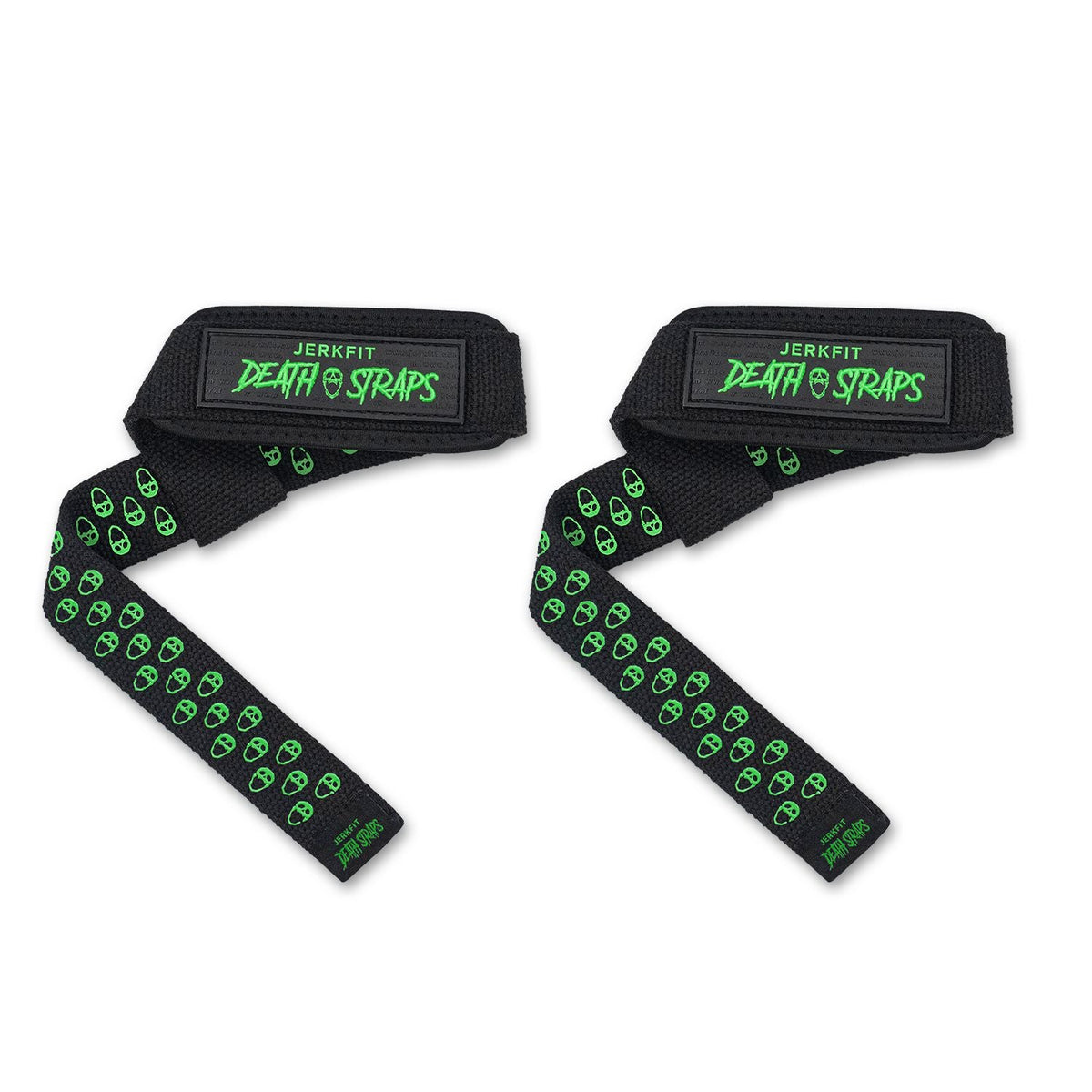 JerkFit Death Straps, Traditional Lifting Straps with Double Sided Skull - Grip - JerkFit - Little Red General Store