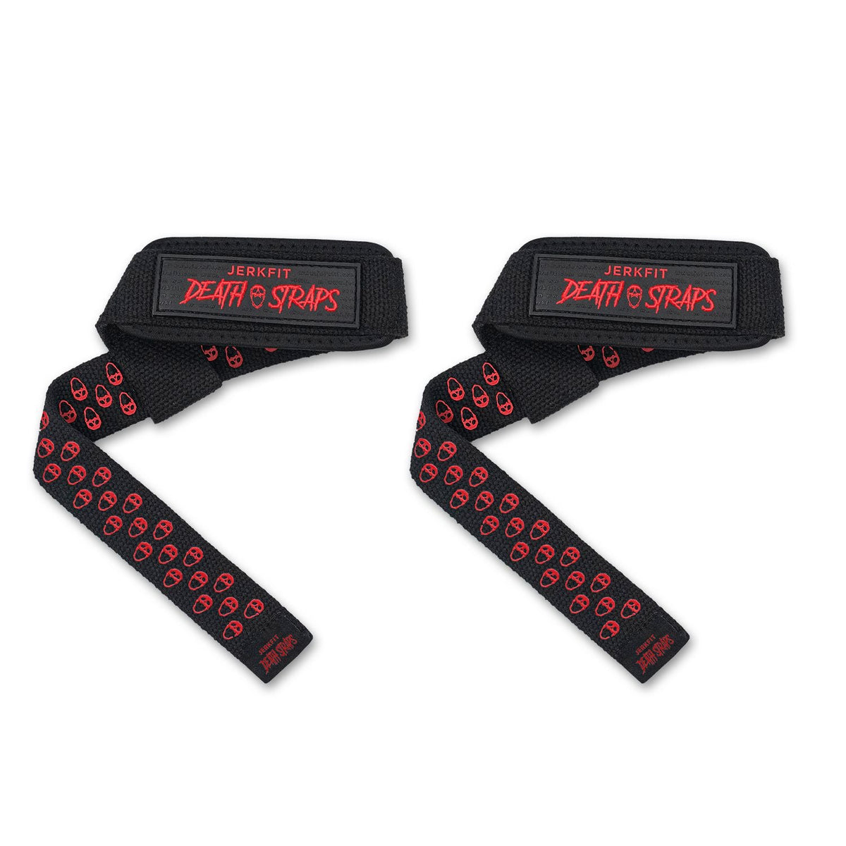 JerkFit Death Straps, Traditional Lifting Straps with Double Sided Skull - Grip - JerkFit - Little Red General Store