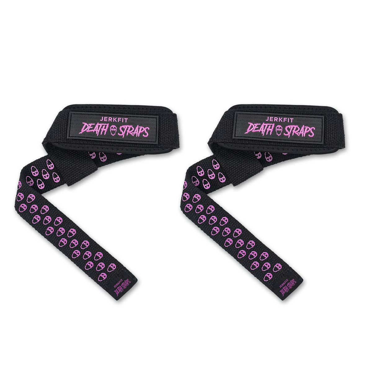 JerkFit Death Straps, Traditional Lifting Straps with Double Sided Skull - Grip - JerkFit - Little Red General Store