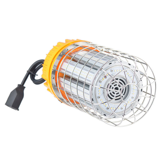 Linkable 100W 150W LED Temporary Work Light 5000K Daylight Hanging Construction Lights with Hook for Indoor Outdoor Lights ETL Listed