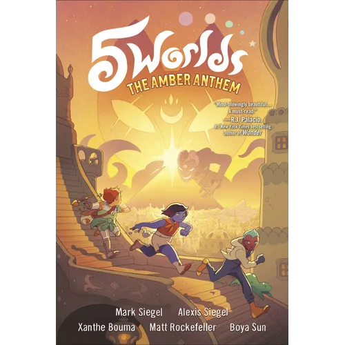 5 Worlds Book 4: The Amber Anthem: (A Graphic Novel)