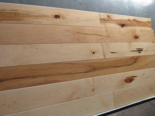 Prefinished Engineered 1/2" x 5" Maple Hardwood Flooring $ 199.00 per 40 SF Box-Free Delivery !