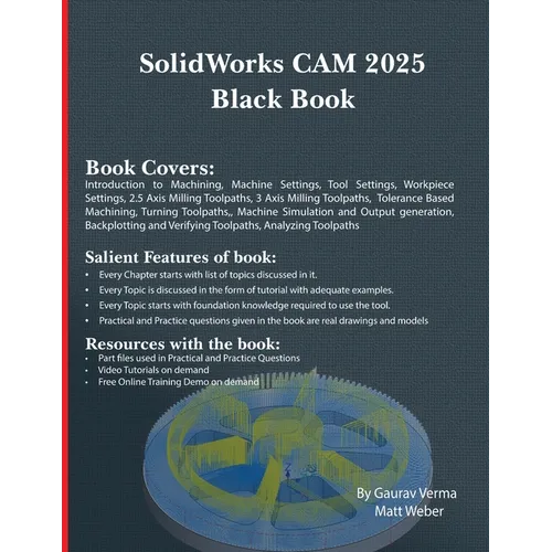 SolidWorks CAM 2025 Black Book