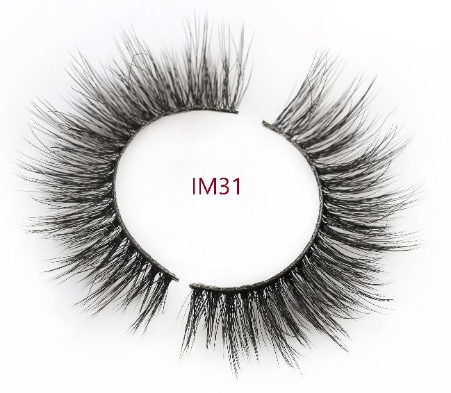 12 Slots -Display with Magnetic Lashes with eyeliner