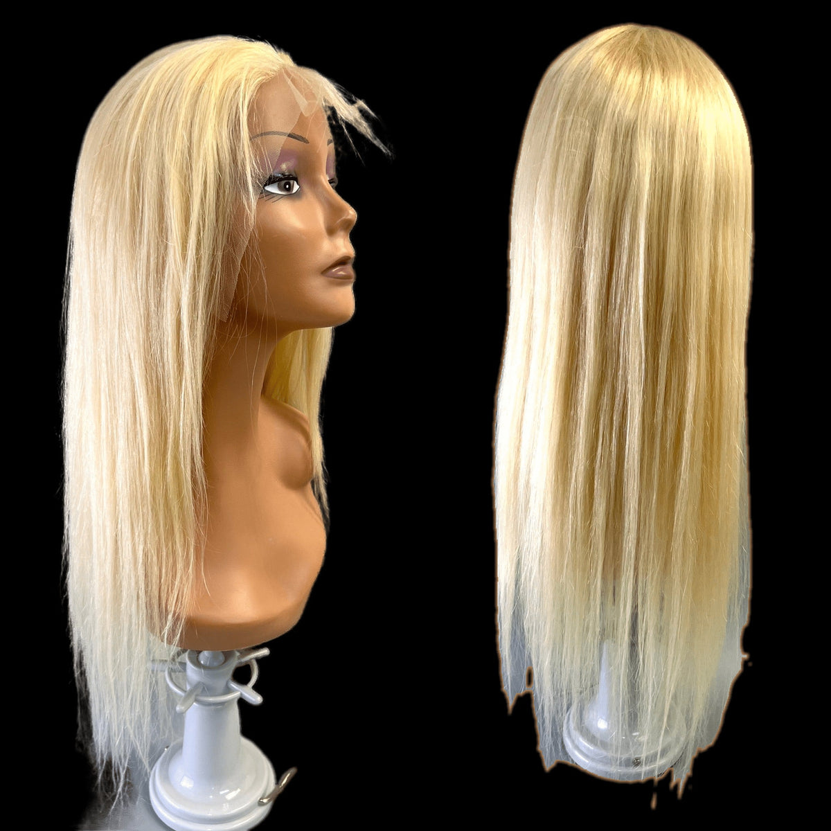 RIO Ukrainian Straight Human Hair Front Lace Wig