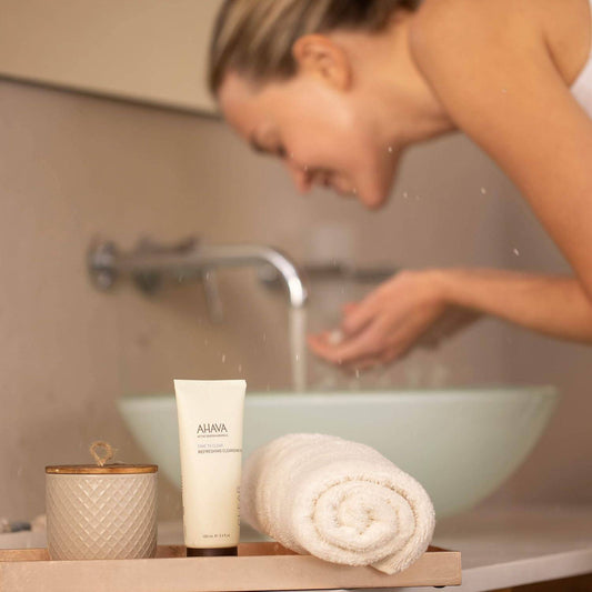 AHAVA Cleanse Refreshing Cleansing Gel - Soapless Cleanser & Refresher 3.4 Fl.Oz