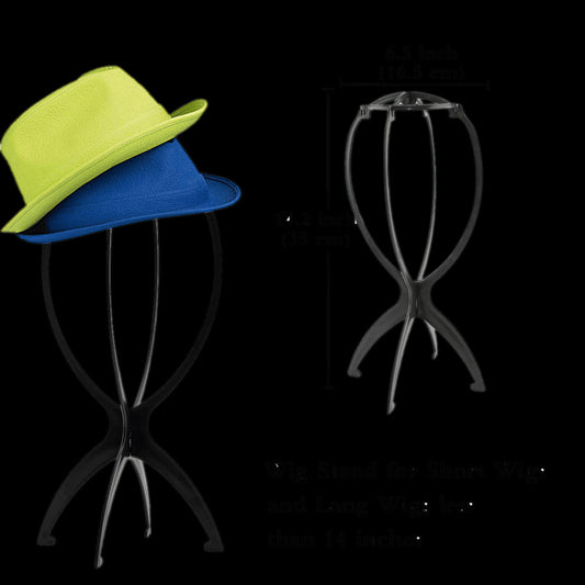 Plastic Wig Stand Black color