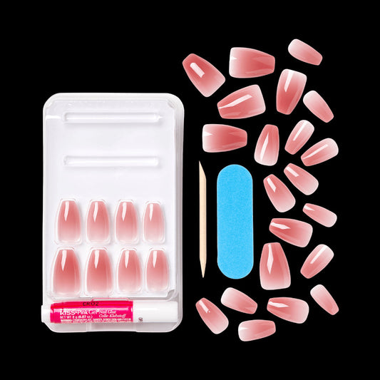 KISS Bare but Better Nails Nude Drama