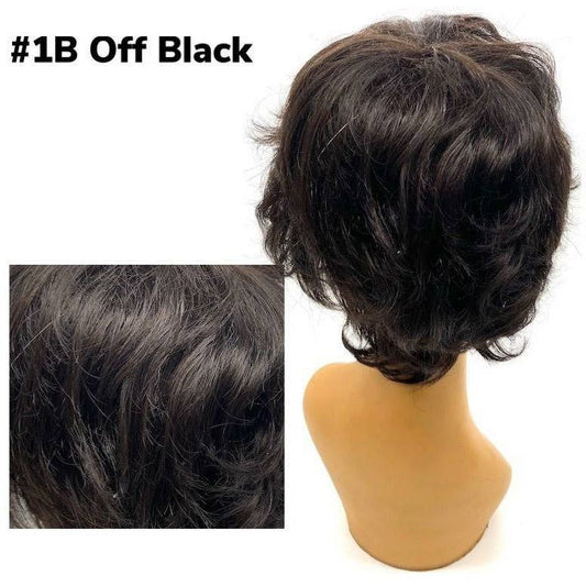 Unique 100% Human Hair Full Wig/ Style #32792