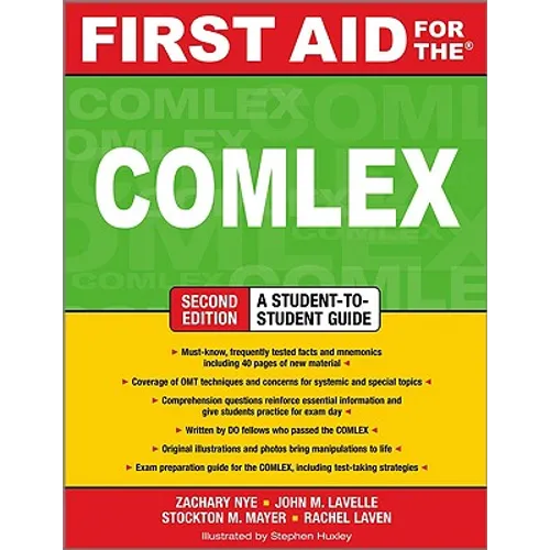 First Aid for the Comlex, Second Edition