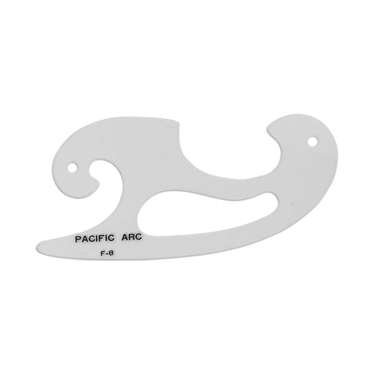 Pacific Arc,Professional French Curves, Acrylic, Plain Edge, 5.25 Inches - Pacific Arc - Little Red General Store