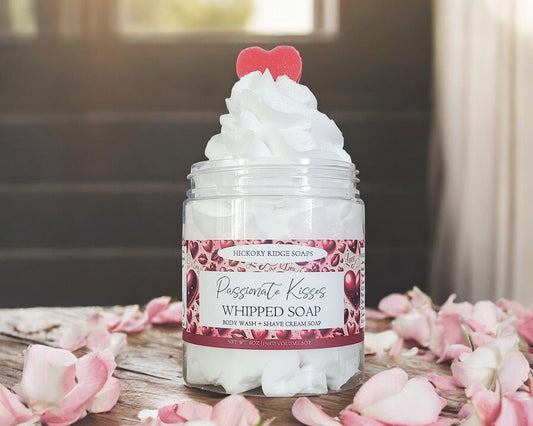 Passionate Kisses Whipped Soap