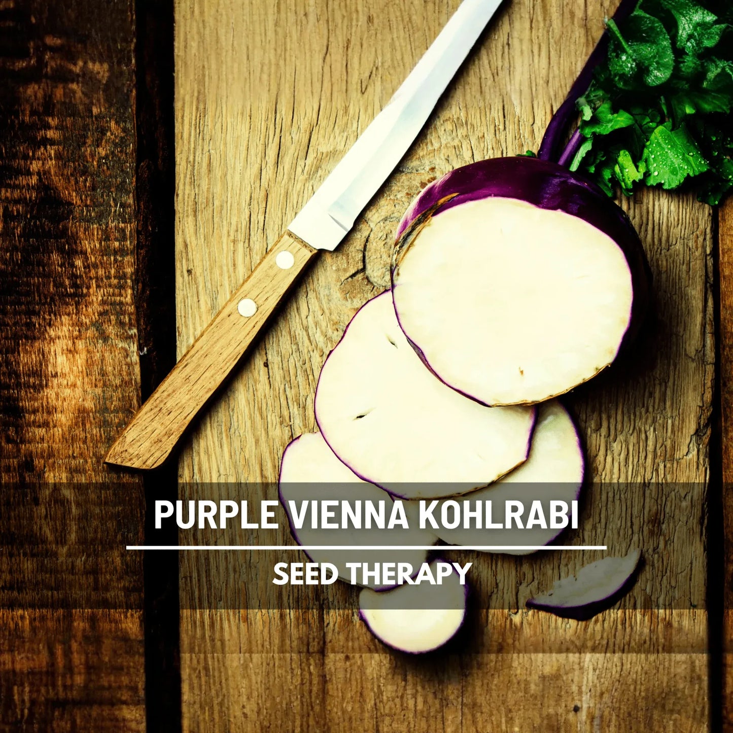 Purple Vienna Kohlrabi – 100 Seeds
