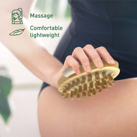 Rubber Massager with Lotus Wooden Handle - Pursonic - Little Red General Store