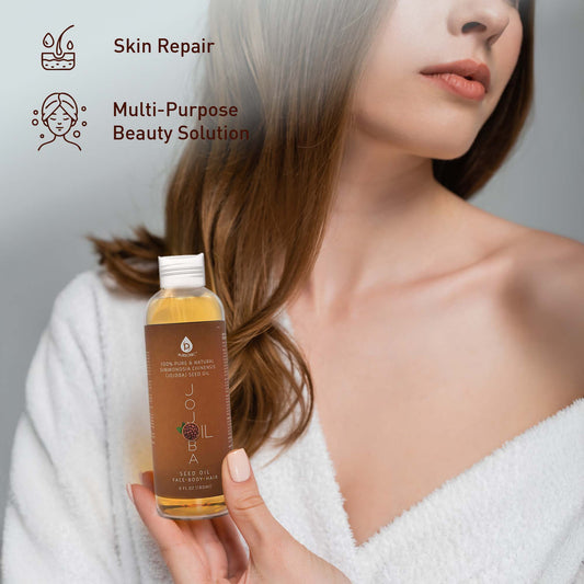 100% Pure & Natural Golden Jojoba Oil 6 Oz - Pursonic - Little Red General Store