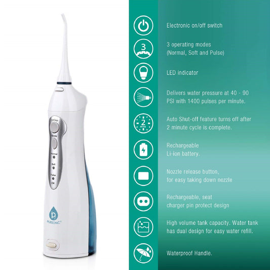 USB Rechargeable Oral Irrigator - Pursonic - Little Red General Store