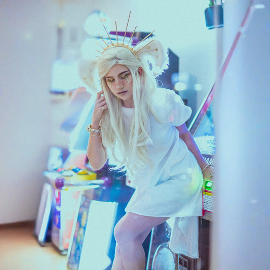 005 // RIBBON SHIRTDRESS