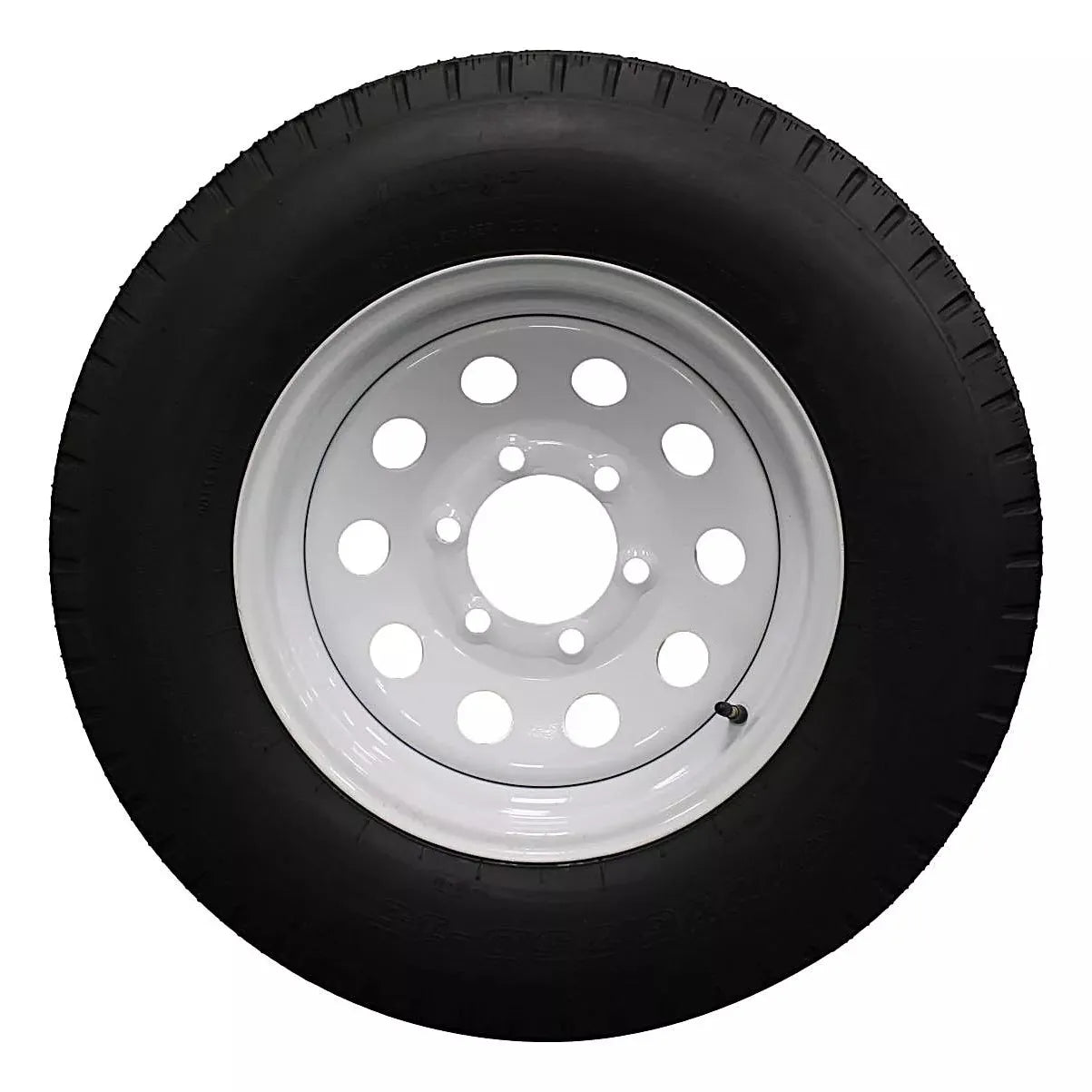 (Single Assembly) Antego Tire and Wheel 225/75D15 Highway Terrain – 15.0-Inch Rim, 8-Ply-Ply Strength, Load 113.0, Speed M – Heavy-Duty Trailer Tire | A15604520116208ST22575D15