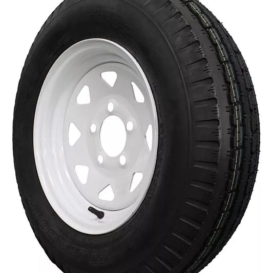 (Set of 2) Antego Tire and Wheel 175/80D13 Highway Terrain – 13.0-Inch Rim, 6-Ply-Ply Strength, Load 91.0, Speed M – Heavy-Duty Trailer Tire | A130454510116206ST17580D13-B2