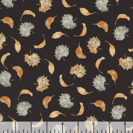 44 x 36 Harvest Classics Tossed Fall Leaves Blank Quilting 100% Cotton Thanksgiving - Seasonal Fabrics - Little Red General Store