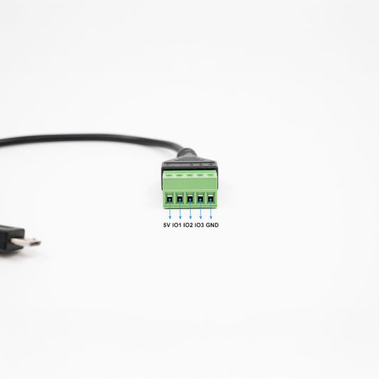 Micro USB to 5 Terminal Add(Shelly Pill)