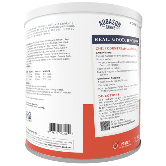 Southwest Chili Mix Can, 34 Servings