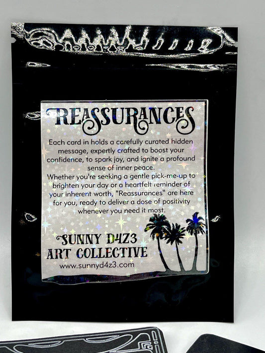 scratchers - reassurances scratch off - 2 card pack - sunny d4z3 art collective - Little Red General Store