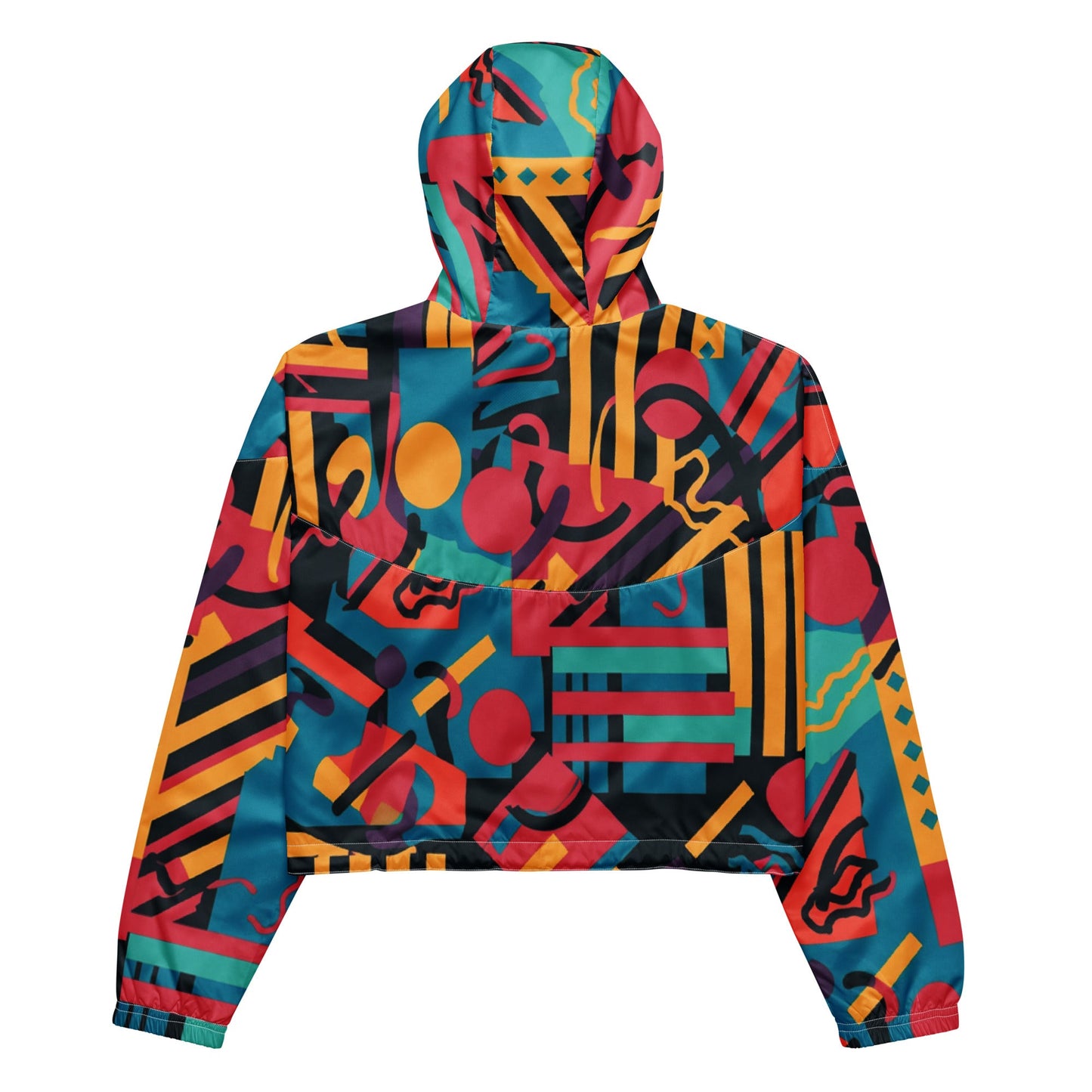 Feels Like Paradise Women’s Cropped Windbreaker - The Groovalution - Little Red General Store