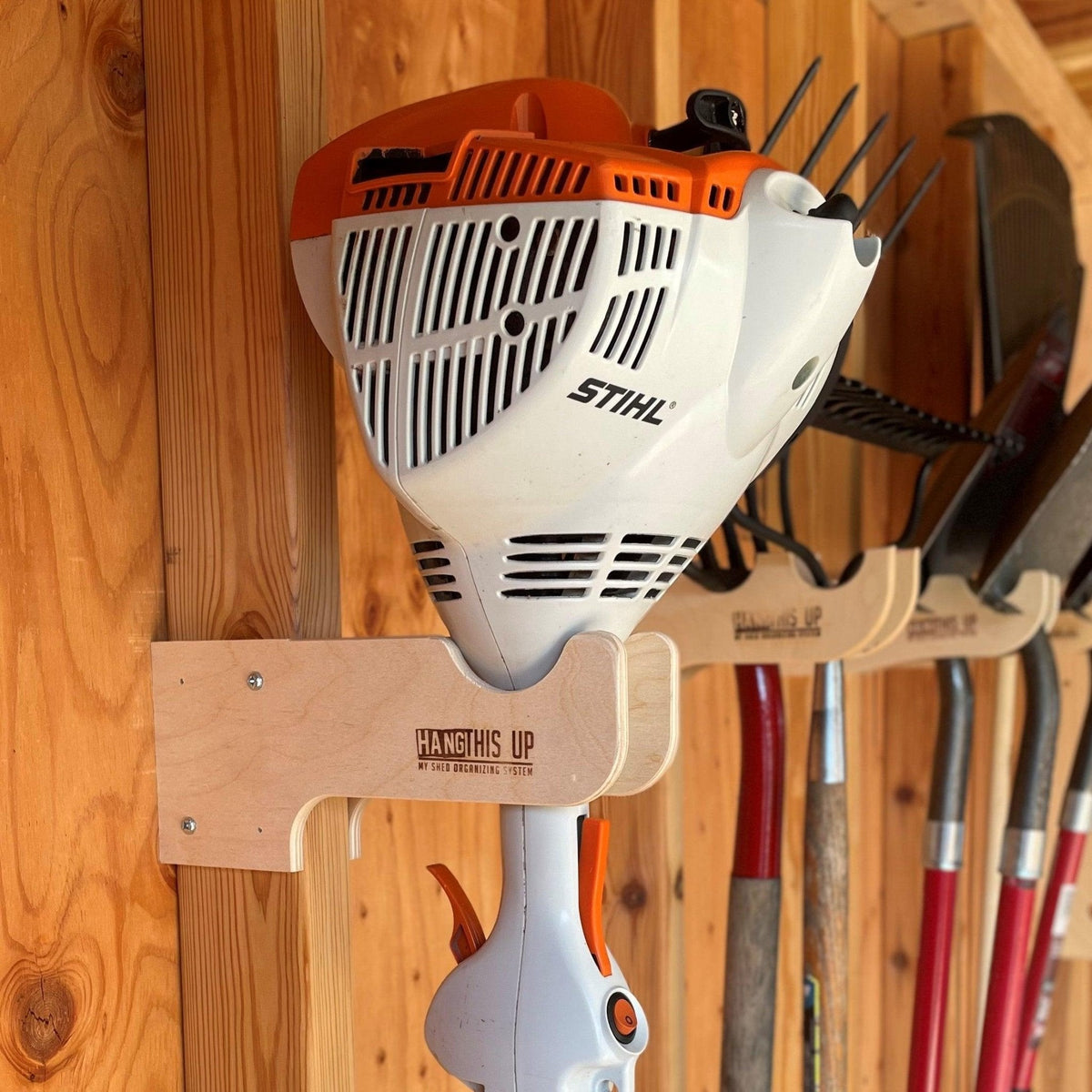 Ultimate Shed Organization Kit – Yard & Garden Tool Rack