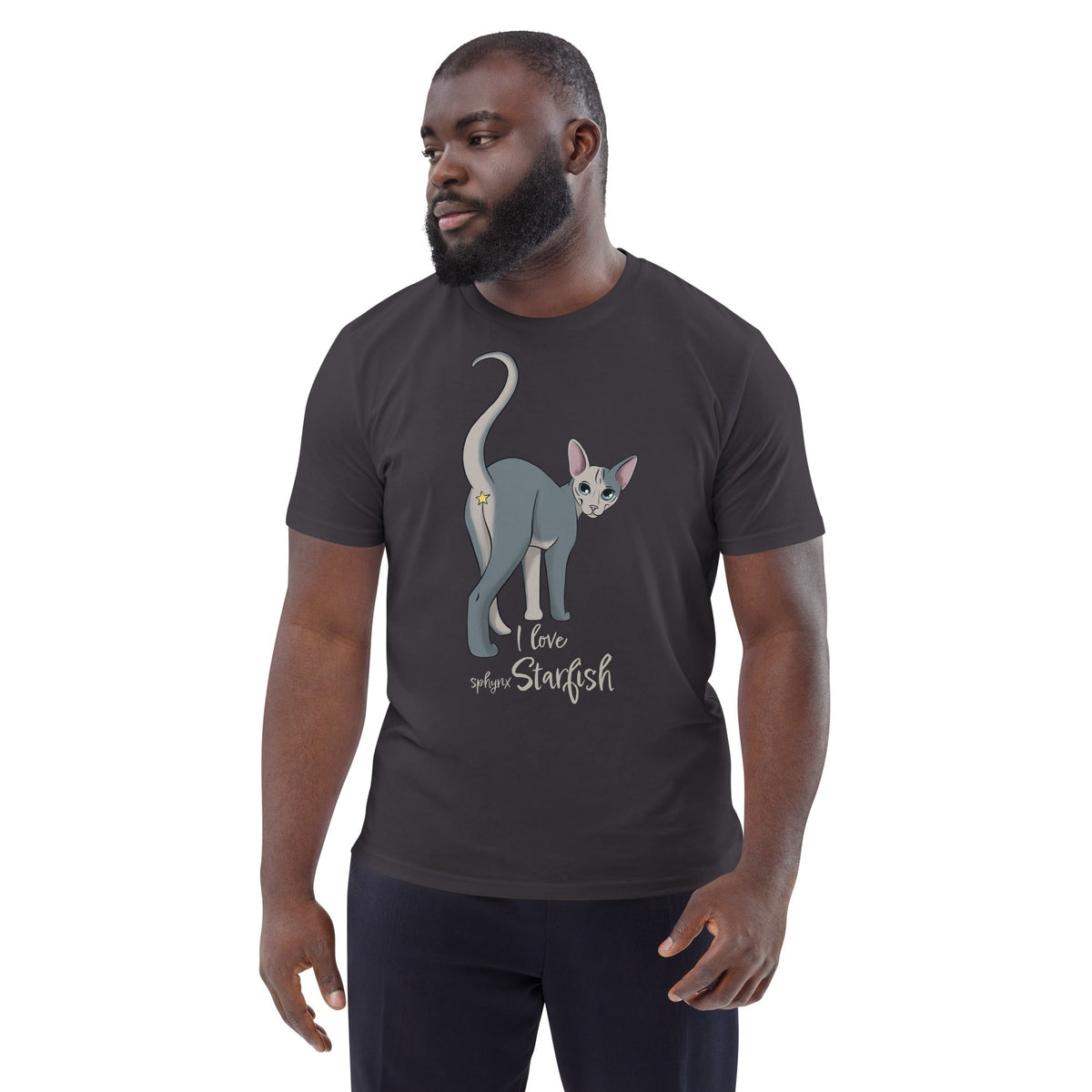 "I LOVE SPHYNX STARFISH" UNISEX ECO TEE