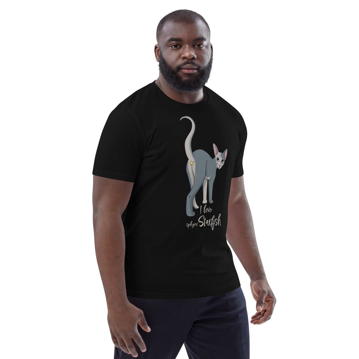 "I LOVE SPHYNX STARFISH" UNISEX ECO TEE