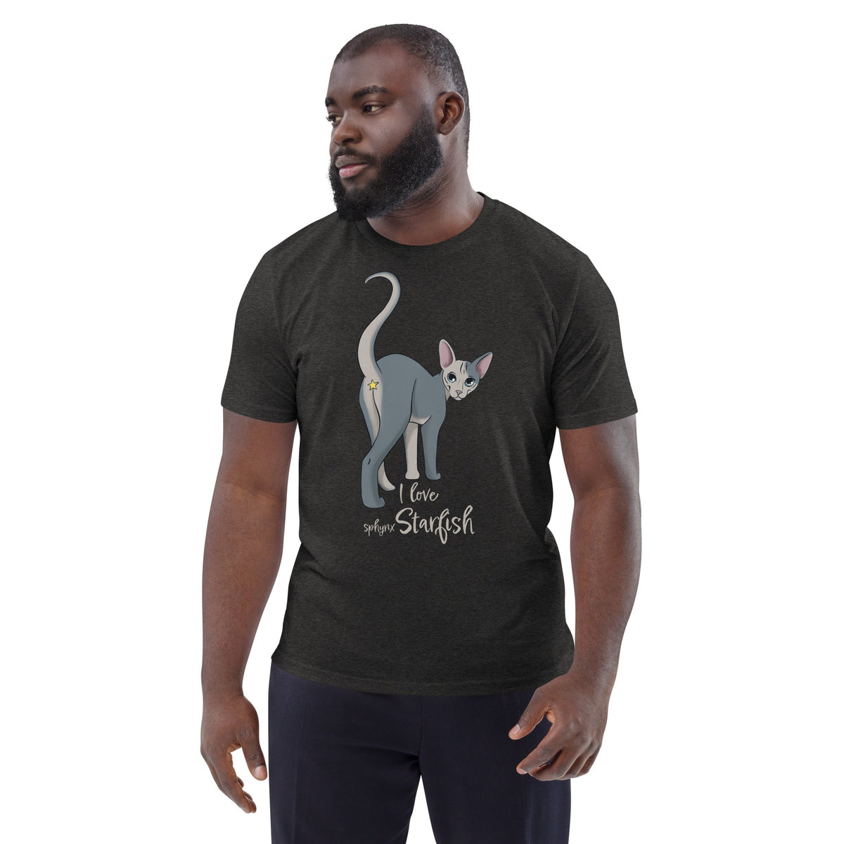 "I LOVE SPHYNX STARFISH" UNISEX ECO TEE