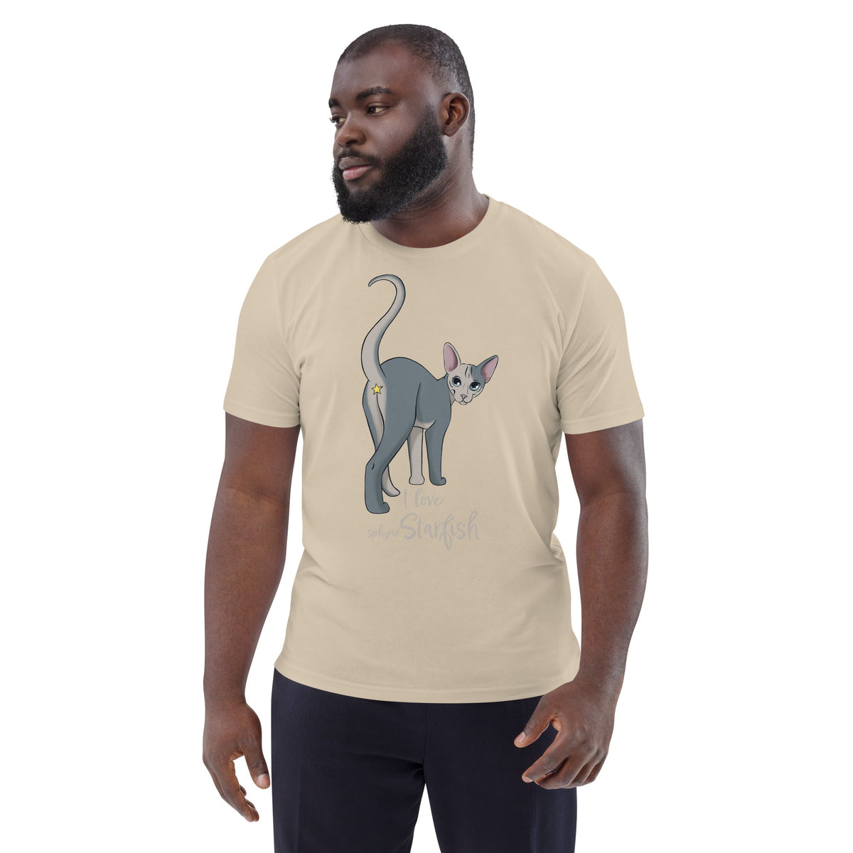 "I LOVE SPHYNX STARFISH" UNISEX ECO TEE