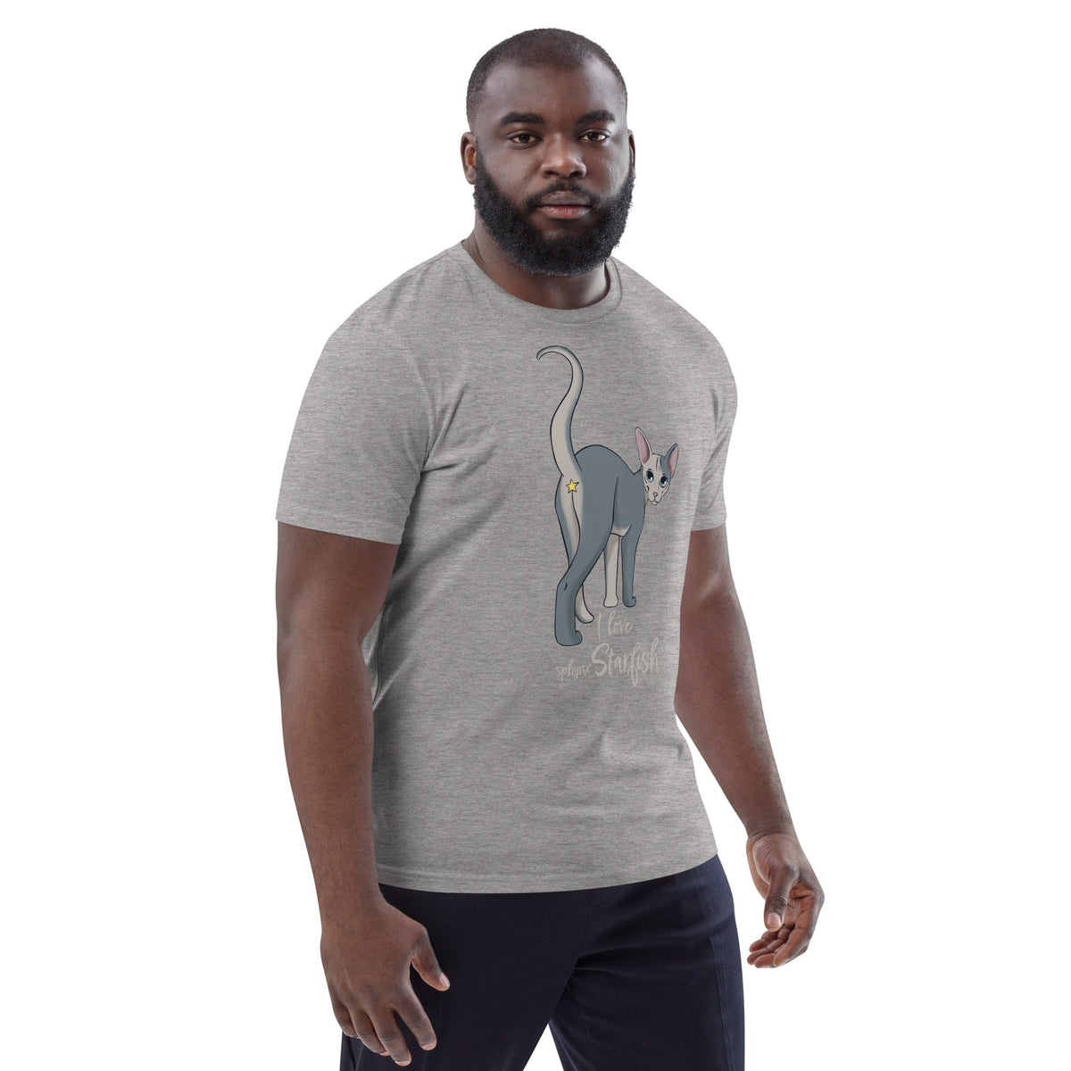 "I LOVE SPHYNX STARFISH" UNISEX ECO TEE