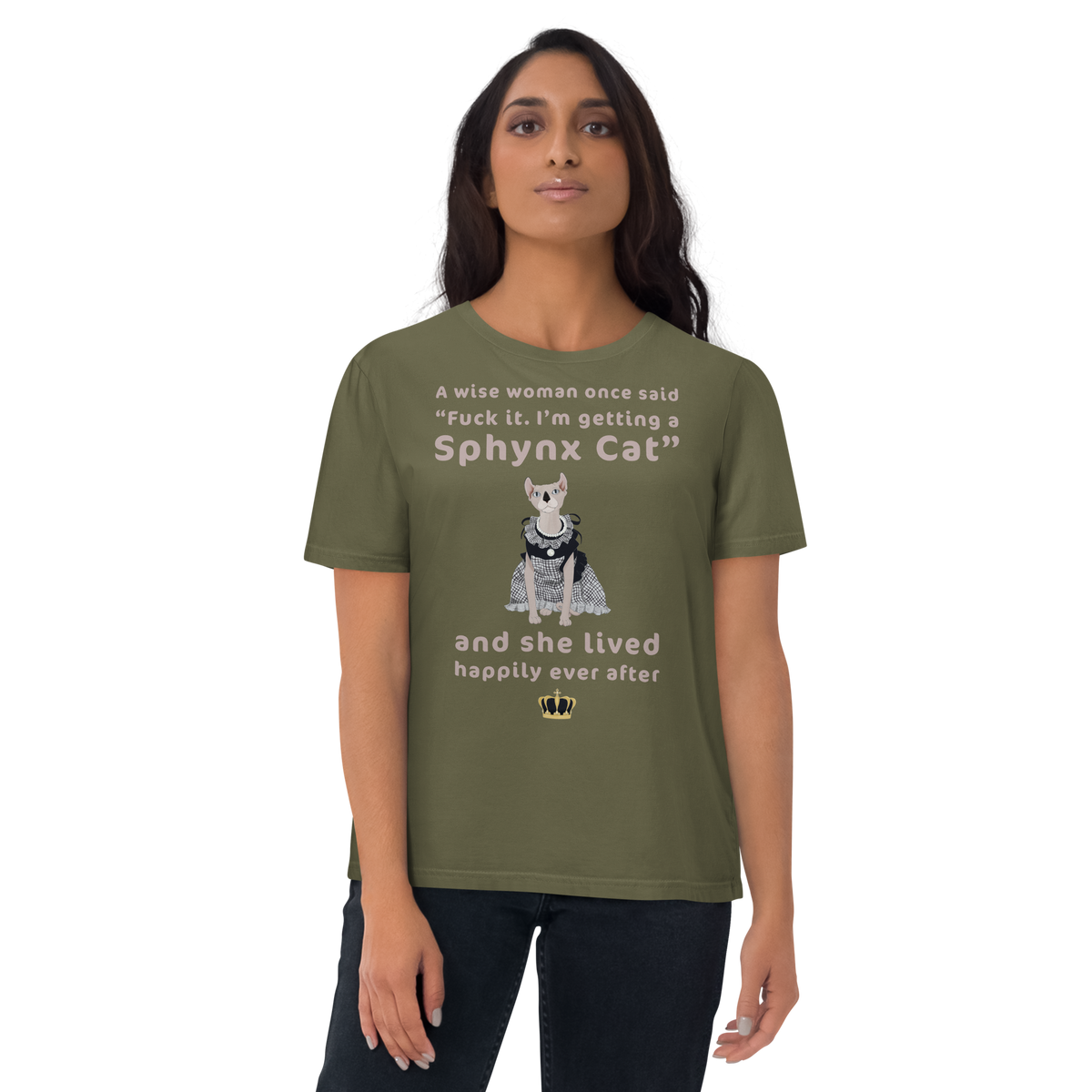 "FUCK IT - I'M GETTING A SPHYNX CAT" ECO TEE