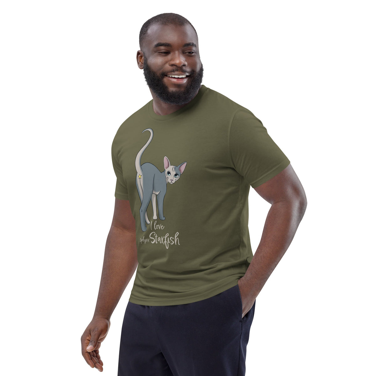 "I LOVE SPHYNX STARFISH" UNISEX ECO TEE
