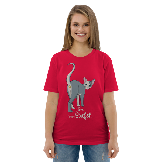 "I LOVE SPHYNX STARFISH" UNISEX ECO TEE