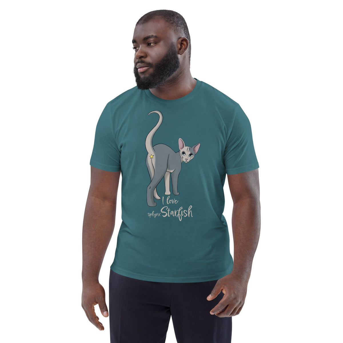 "I LOVE SPHYNX STARFISH" UNISEX ECO TEE