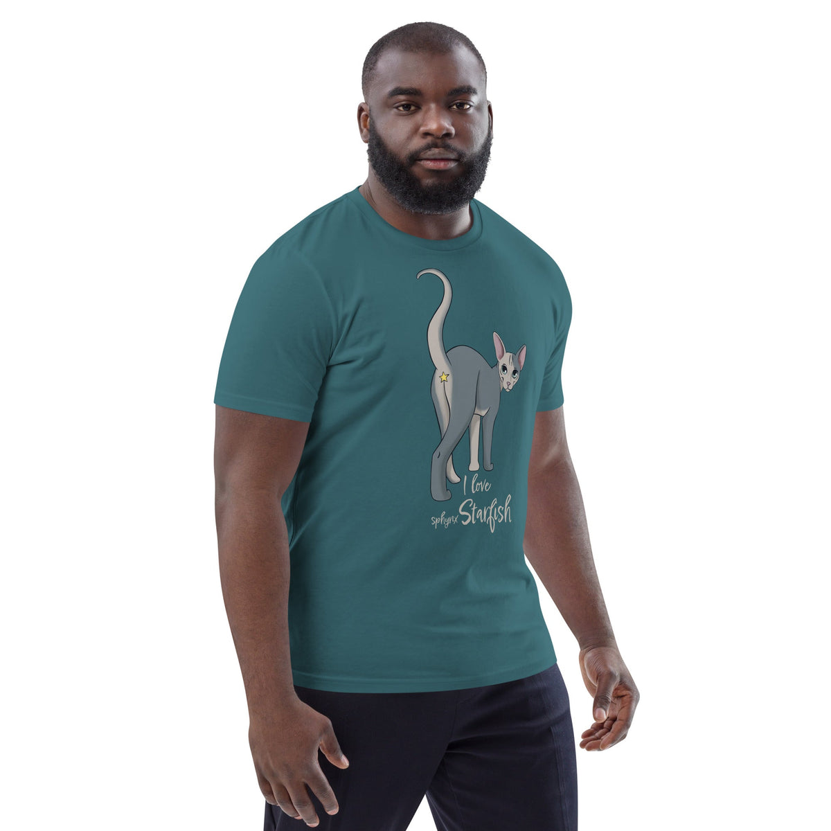 "I LOVE SPHYNX STARFISH" UNISEX ECO TEE