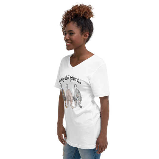 "NOTHING BUTT SPHYNX" UNISEX ECO TEE