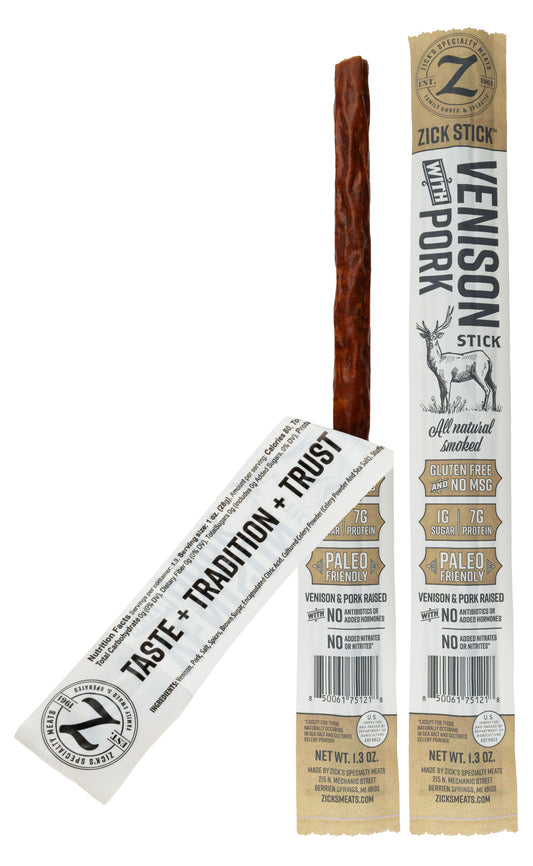Zick Stick Venison with Pork â 1.3oz