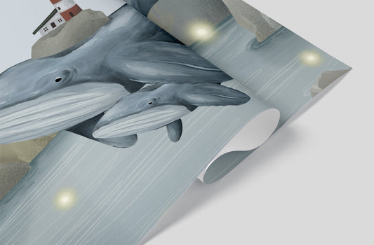 Magical Lighthouse Mural - Vesta Baby - Little Red General Store