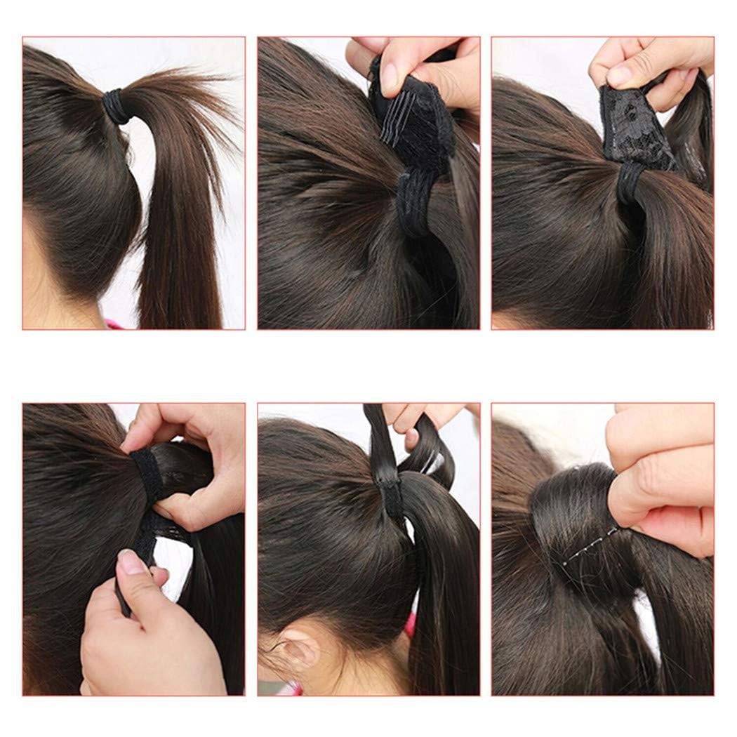 VIP PONYTAIL / Silky 18" 100% Human Hair