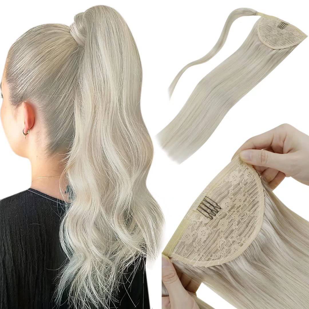 VIP PONYTAIL / Silky 18" 100% Human Hair