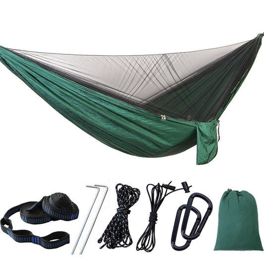Camping Hammock Double & Single Portable Hammocks Camping Accessories for Outdoor, Indoor, Backpacking - Wautton Outdoor Gear - Little Red General Store